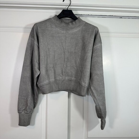 Talentless Mock Neck Crewneck Sweater in Meteorite - Large - Picture 4 of 9